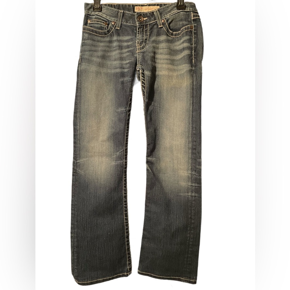 Madison low rise boot cut jeans. Size 27”x31.5”